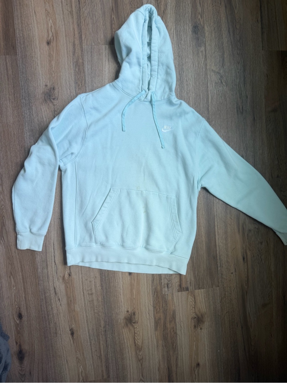 Nike Women's Pale Blue Pullover Hoodie